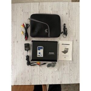 Panasonic DVD Portable DVD/CD Player  Adaptor-earbuds/car adapter/padded case